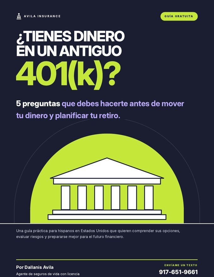 Portada de la guía: ¿Tienes dinero en un antiguo 401(k)?